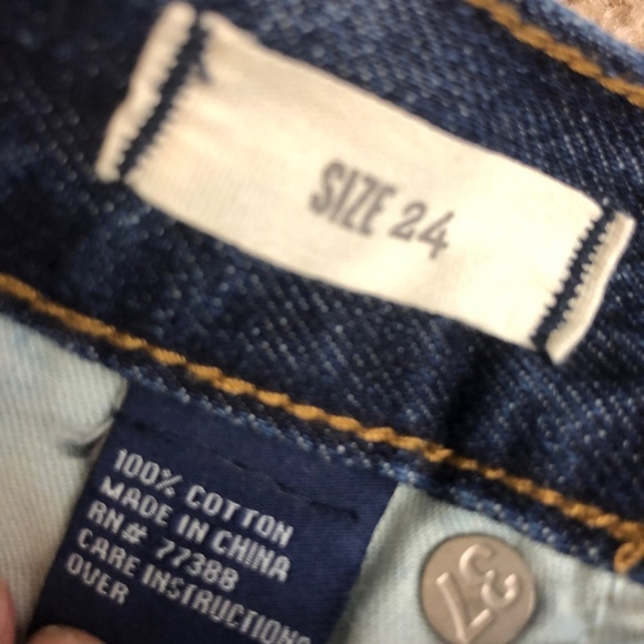 Madewell Distressed Jean Cotton Shorts 24 - Picture 4 of 4